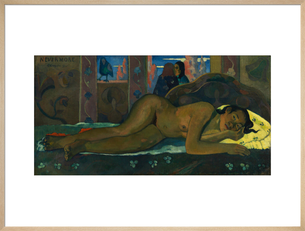 Nevermore (art print, extra large, natural)