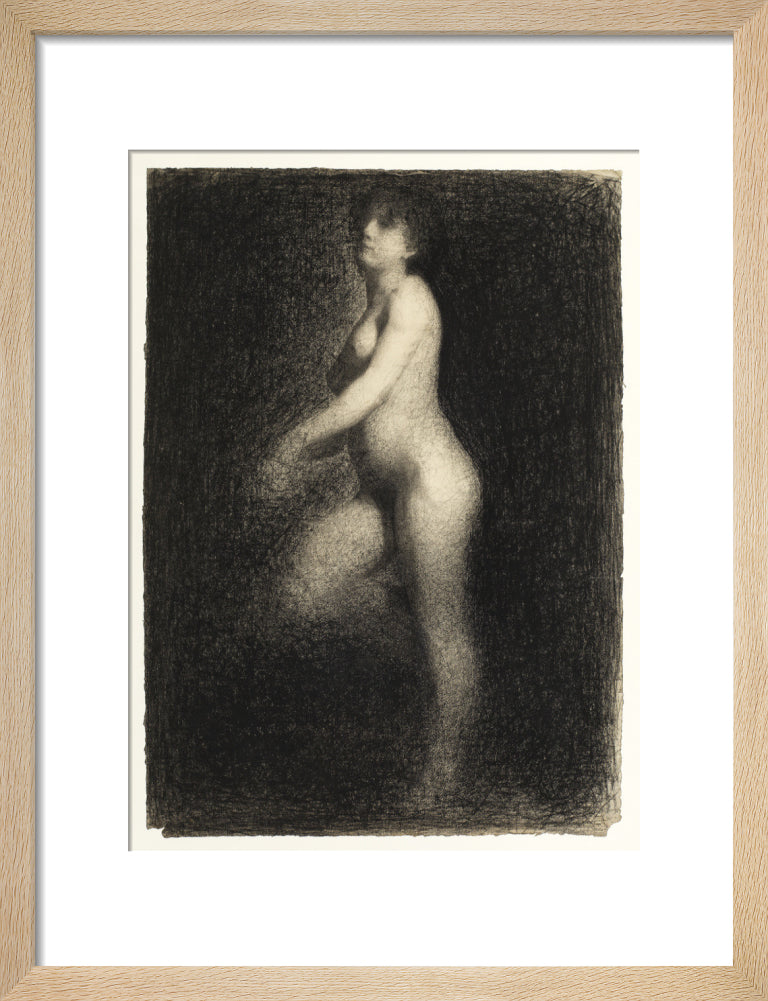 Female Nude (art print, small, natural)