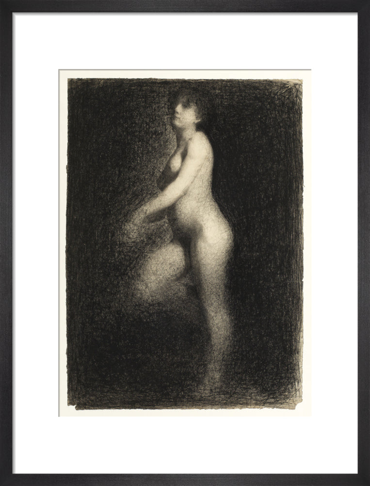 Female Nude (art print, medium, black)