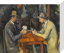 Load image into Gallery viewer, The Card Players (stretched canvas, small, unframed)
