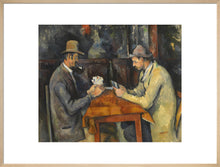Load image into Gallery viewer, The Card Players (art print, extra large, natural)
