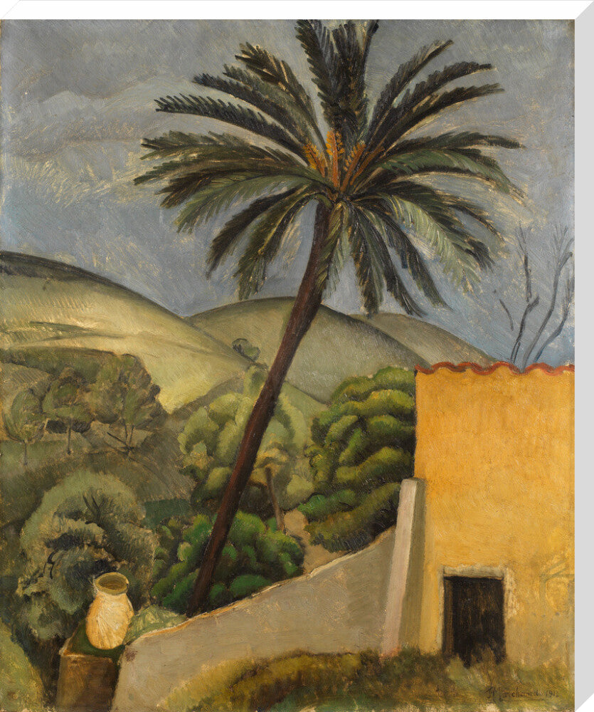 Palm Tree (stretched canvas, extra large, unframed)