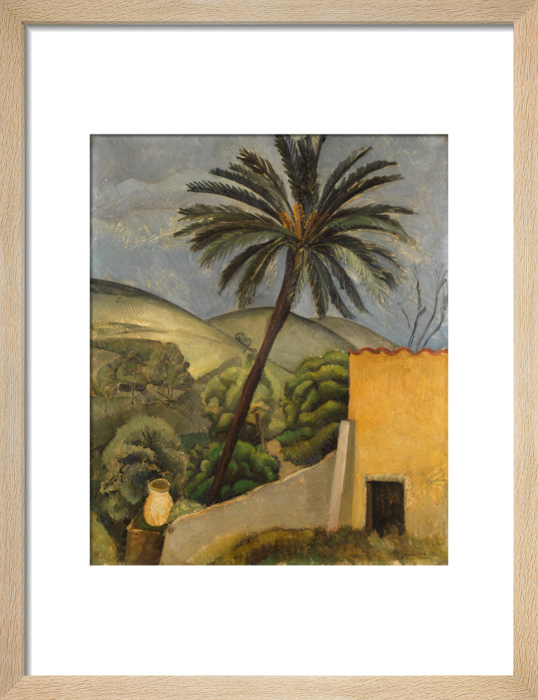 Palm Tree (art print, small, natural)