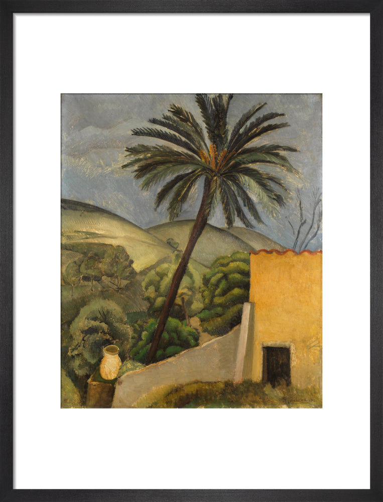 Palm Tree (art print, medium, black)