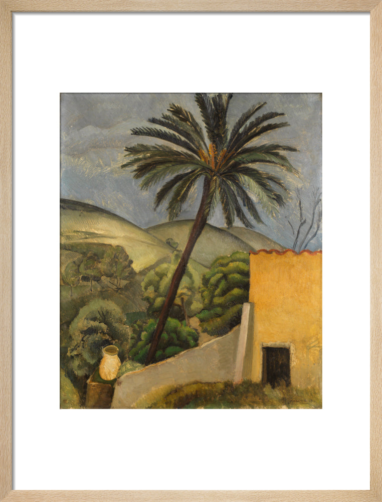 Palm Tree (art print, medium, natural)