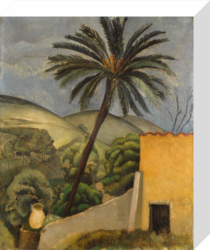 Palm Tree (stretched canvas, small, unframed)