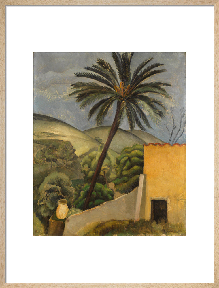 Palm Tree (art print, large, natural)