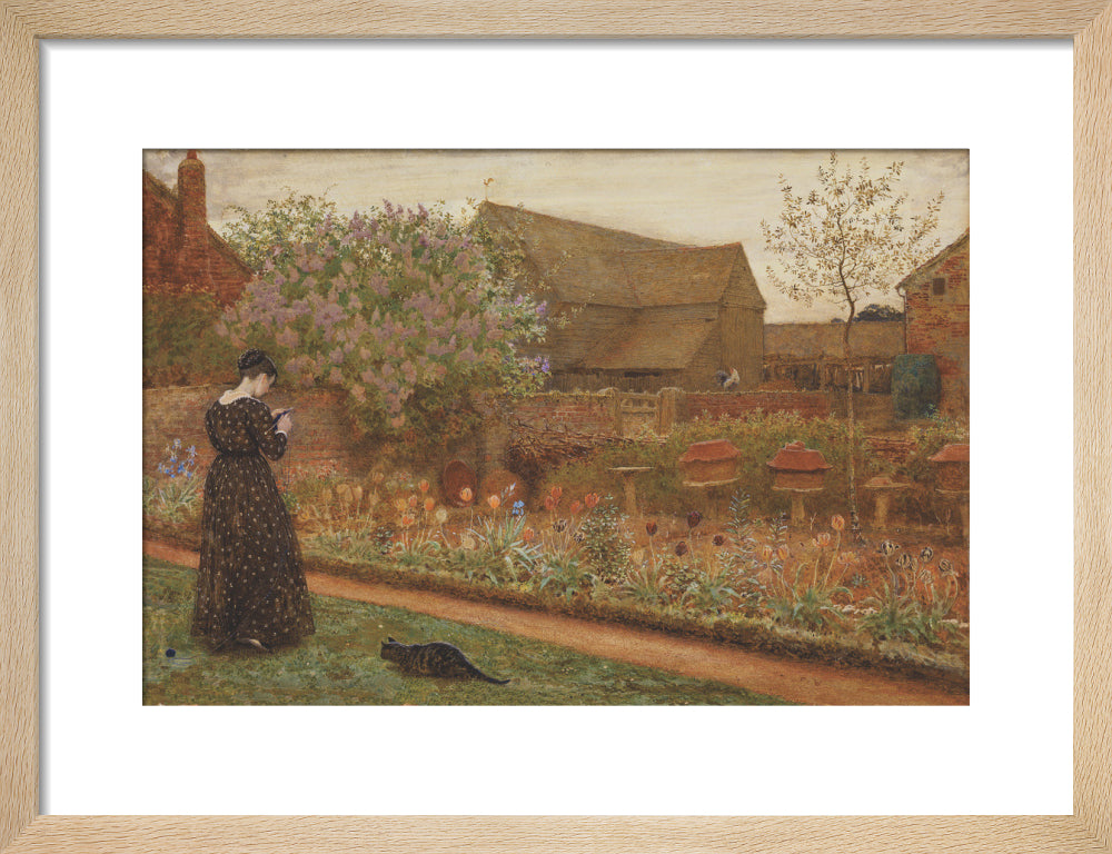 The Old Farm Garden (art print, small, natural)