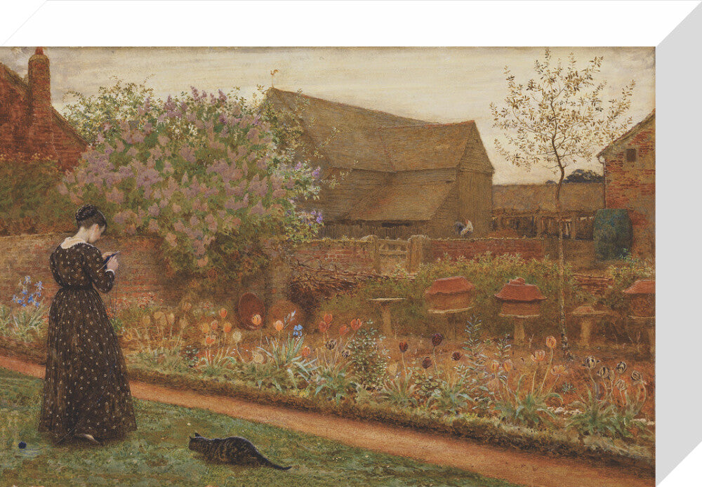 The Old Farm Garden (stretched canvas, small, unframed)