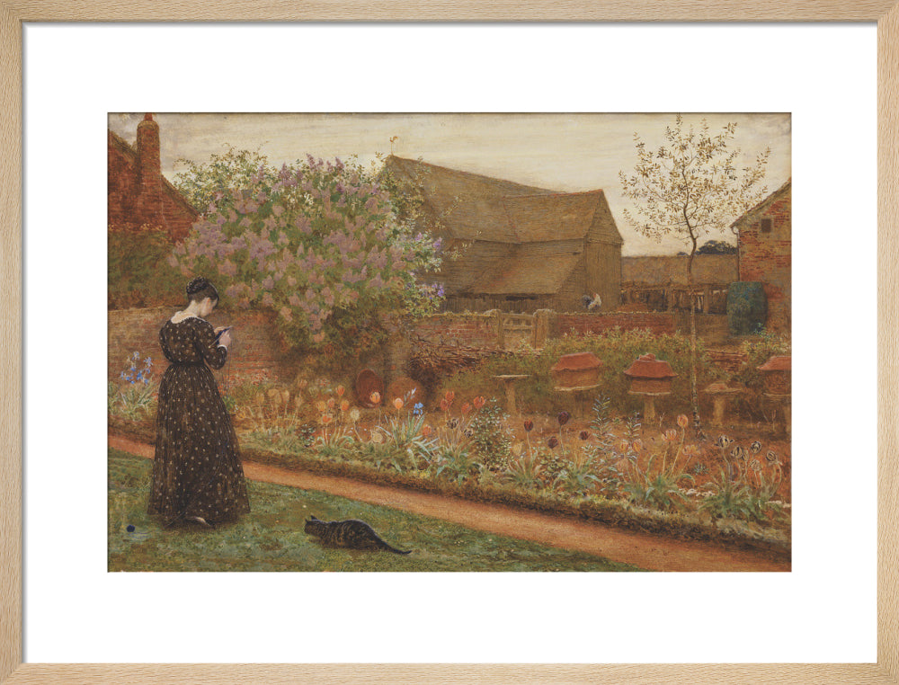 The Old Farm Garden (art print, medium, natural)
