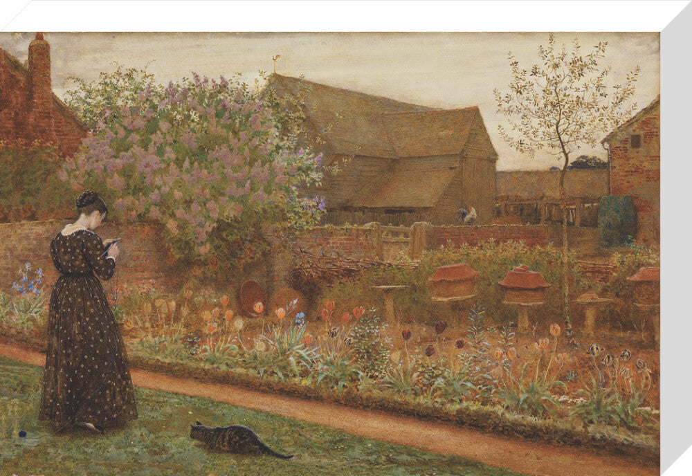 The Old Farm Garden (stretched canvas, medium, unframed)