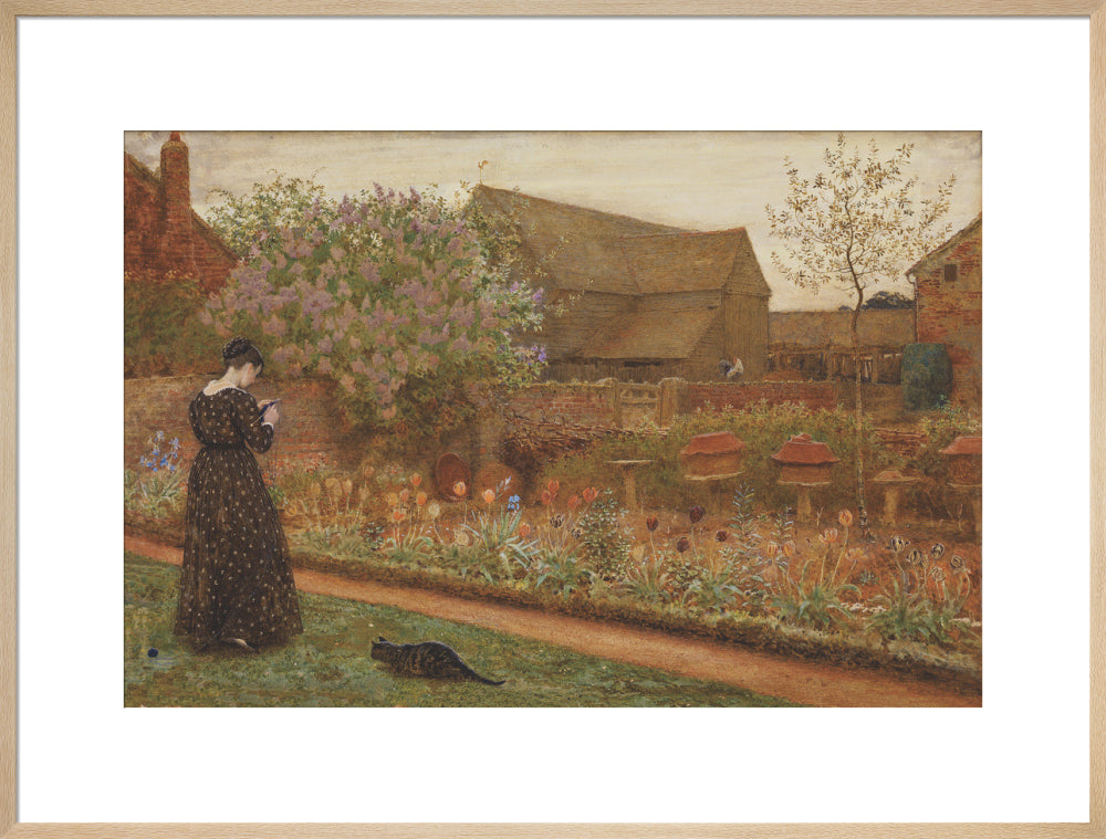 The Old Farm Garden (art print, extra large, natural)