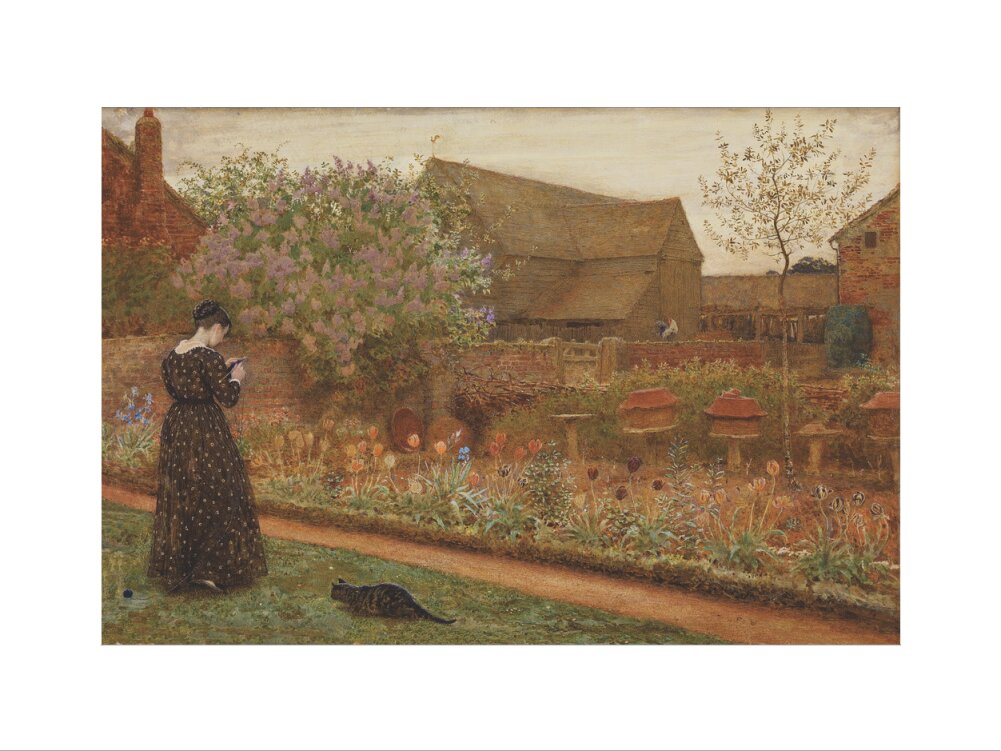 The Old Farm Garden (art print, medium, unframed)