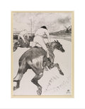 The Jockey (art print, small, unframed)
