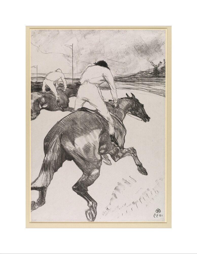 The Jockey (art print, medium, unframed)