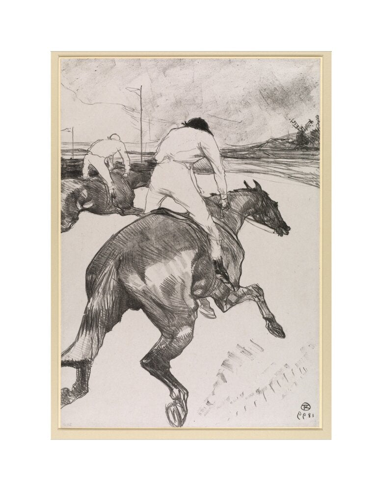 The Jockey (art print, extra large, unframed)