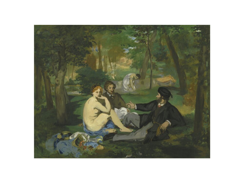 Le Dejeuner sur l'herbe (art print, extra large, unframed)