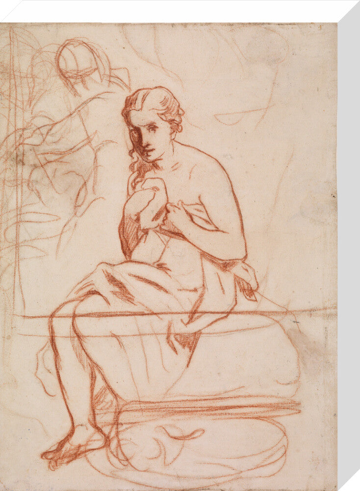 La toilette (stretched canvas, medium, unframed)