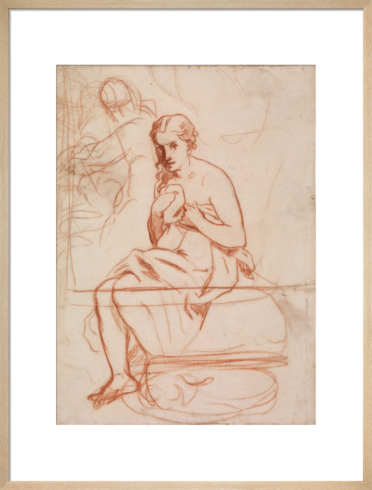 La toilette (art print, large, natural)