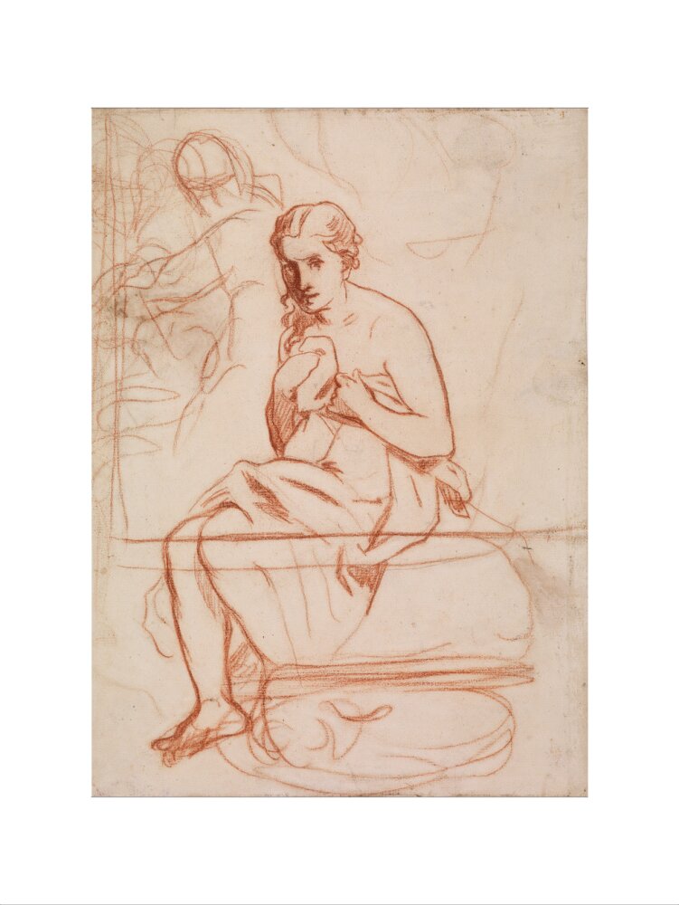 La toilette (art print, medium, unframed)