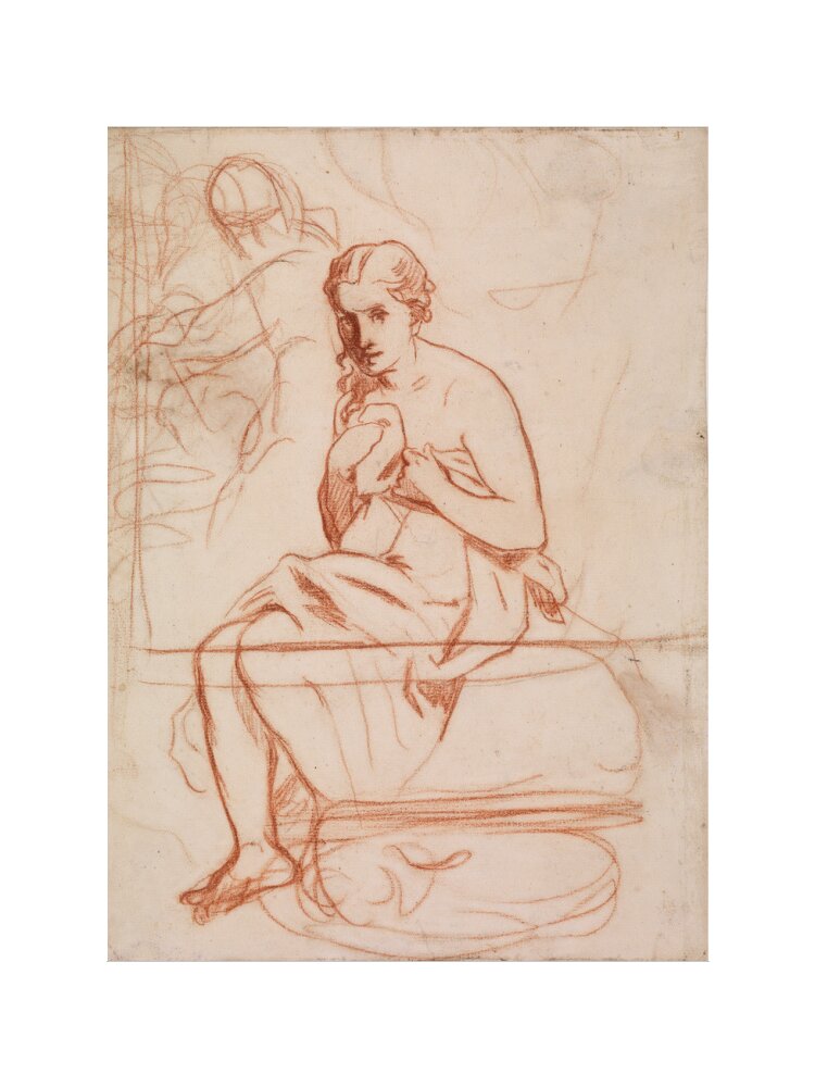 La toilette (art print, large, unframed)