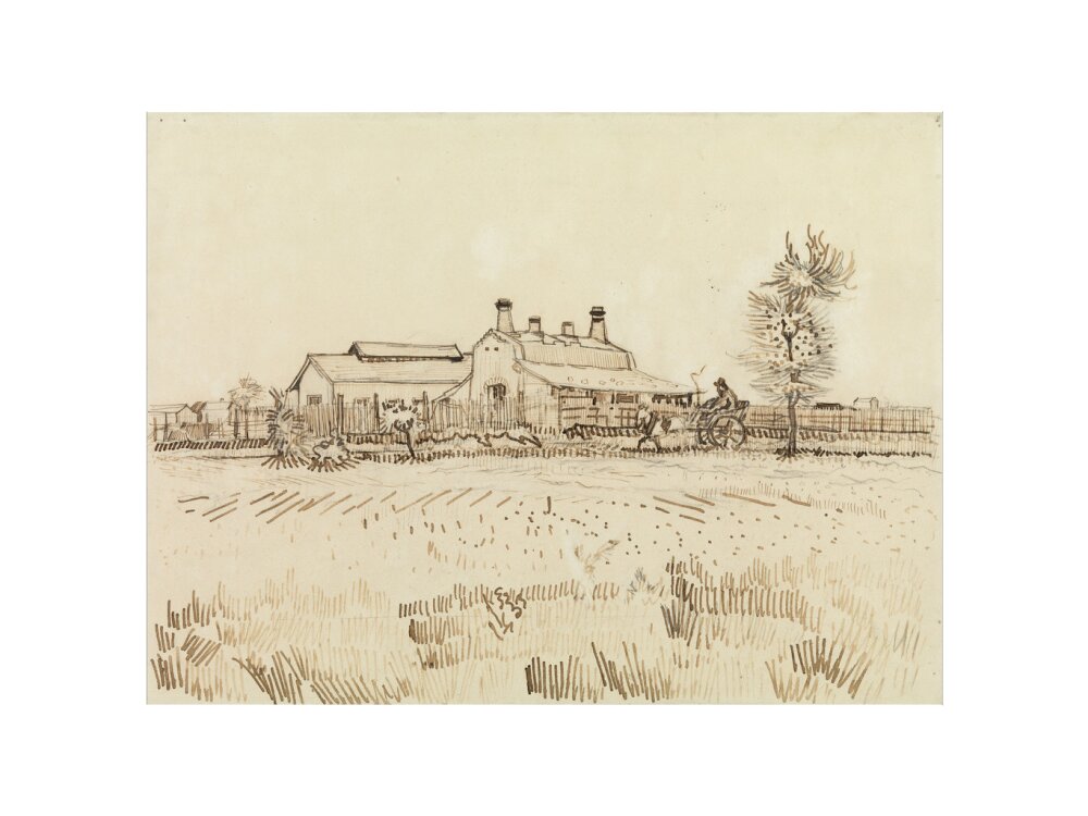 A Tile Factory (art print, extra large, unframed)