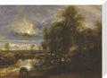 Landscape by Moonlight (stretched canvas, medium, unframed)