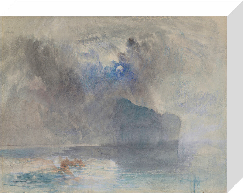 On Lake Lucerne looking towards Fluelen (stretched canvas, small, unframed)