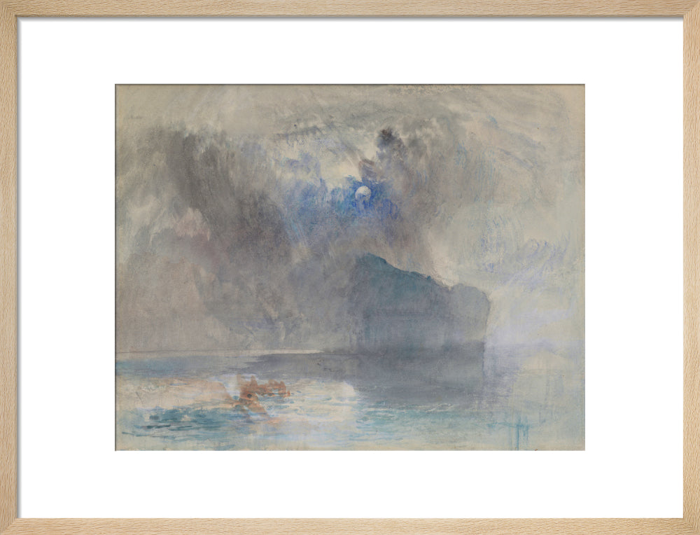 On Lake Lucerne looking towards Fluelen (art print, medium, natural)