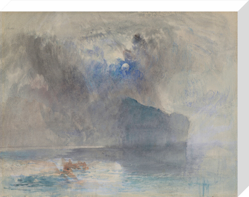 On Lake Lucerne looking towards Fluelen (stretched canvas, medium, unframed)