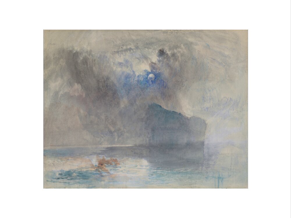 On Lake Lucerne looking towards Fluelen (art print, large, unframed)