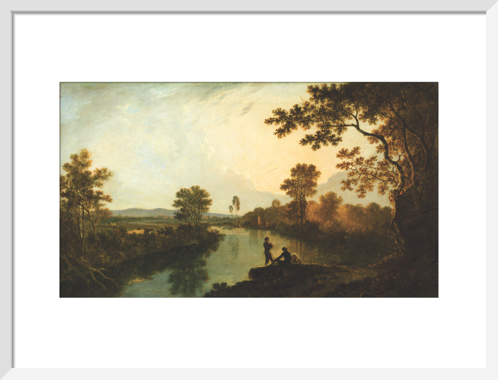 River Dee (art print, medium, white)