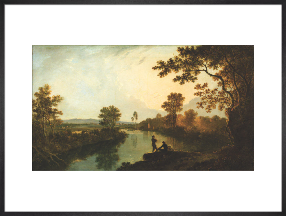 River Dee (art print, extra large, black)
