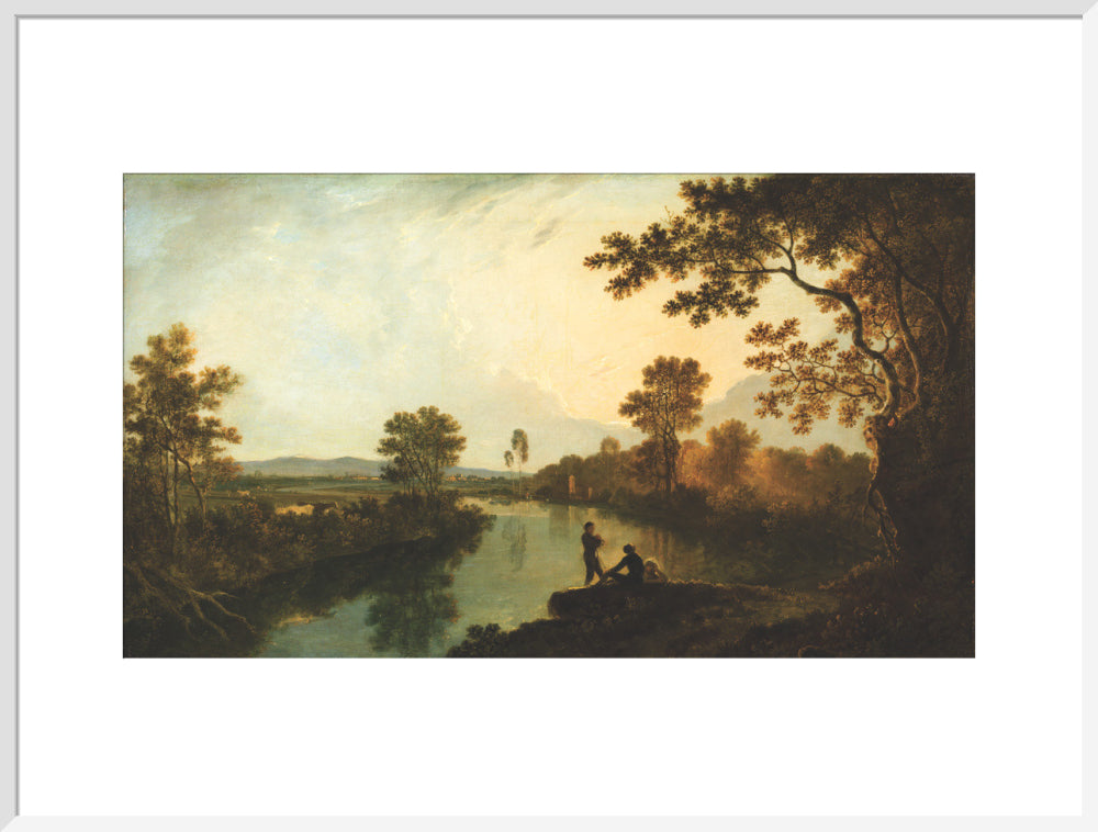 River Dee (art print, extra large, white)