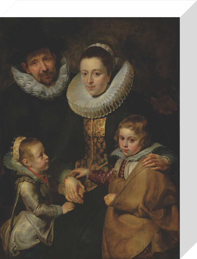 Family of Jan Brueghel the Elder (stretched canvas, small, unframed)