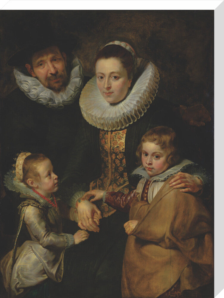 Family of Jan Brueghel the Elder (stretched canvas, large, unframed)