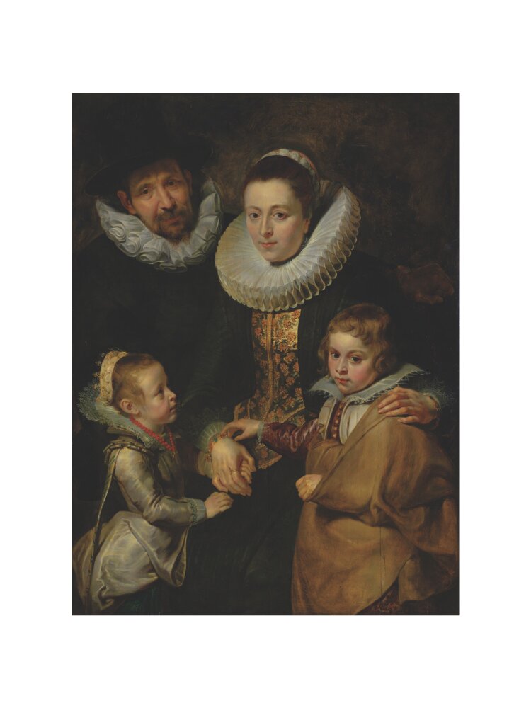 Family of Jan Brueghel the Elder (art print, small, unframed)