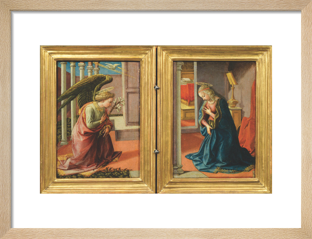 The Annunciation (art print, small, natural)