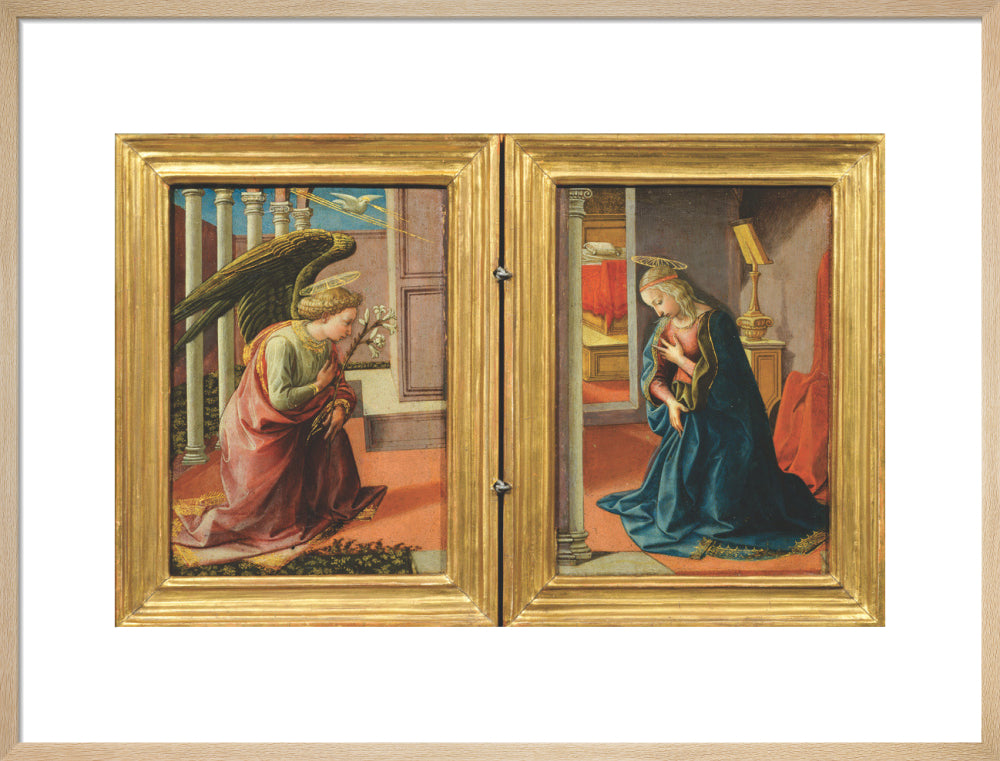 The Annunciation (art print, large, natural)