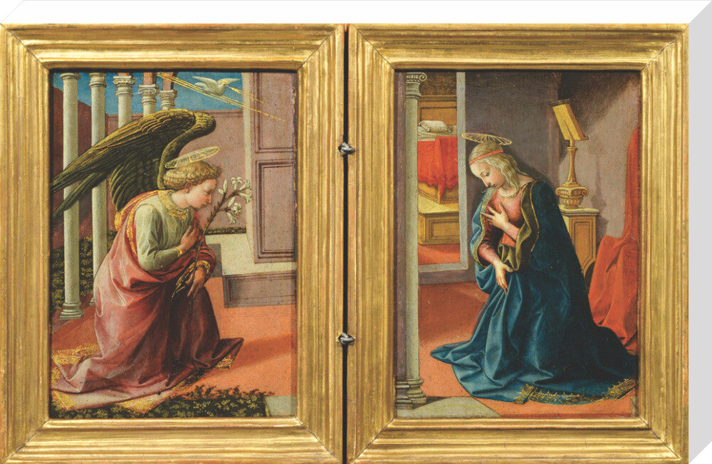 The Annunciation (stretched canvas, large, unframed)