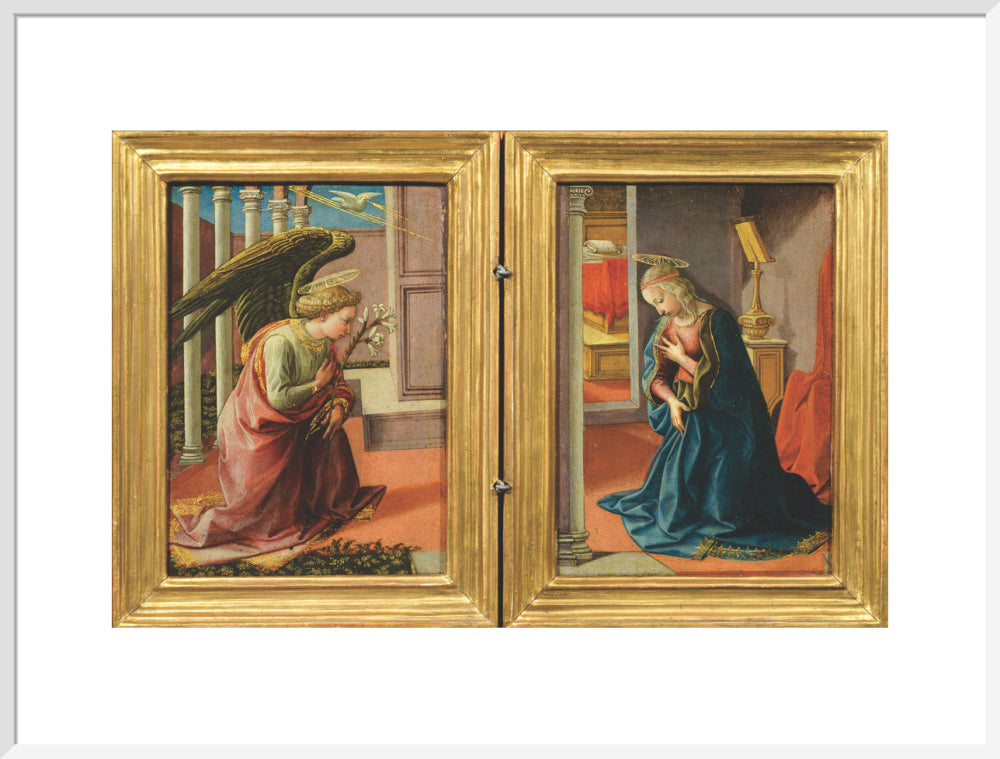 The Annunciation (art print, extra large, white)