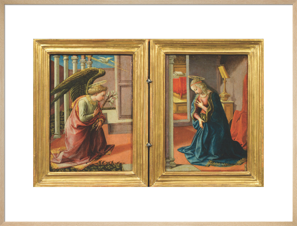 The Annunciation (art print, extra large, natural)