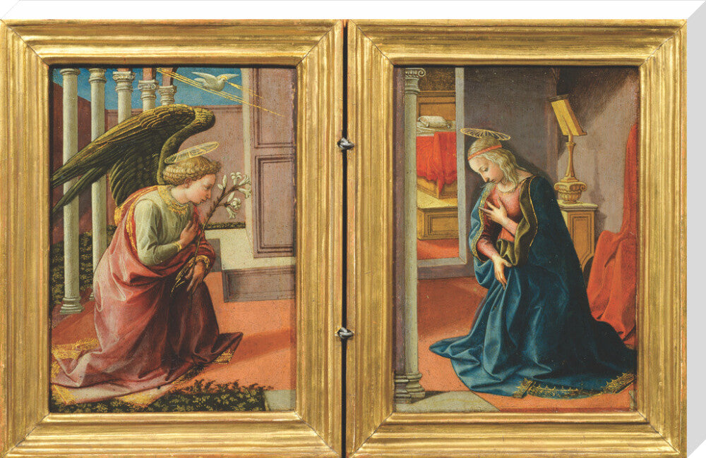 The Annunciation (stretched canvas, extra large, unframed)