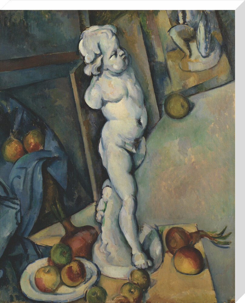 Still Life with Plaster Cupid (stretched canvas, large, unframed)