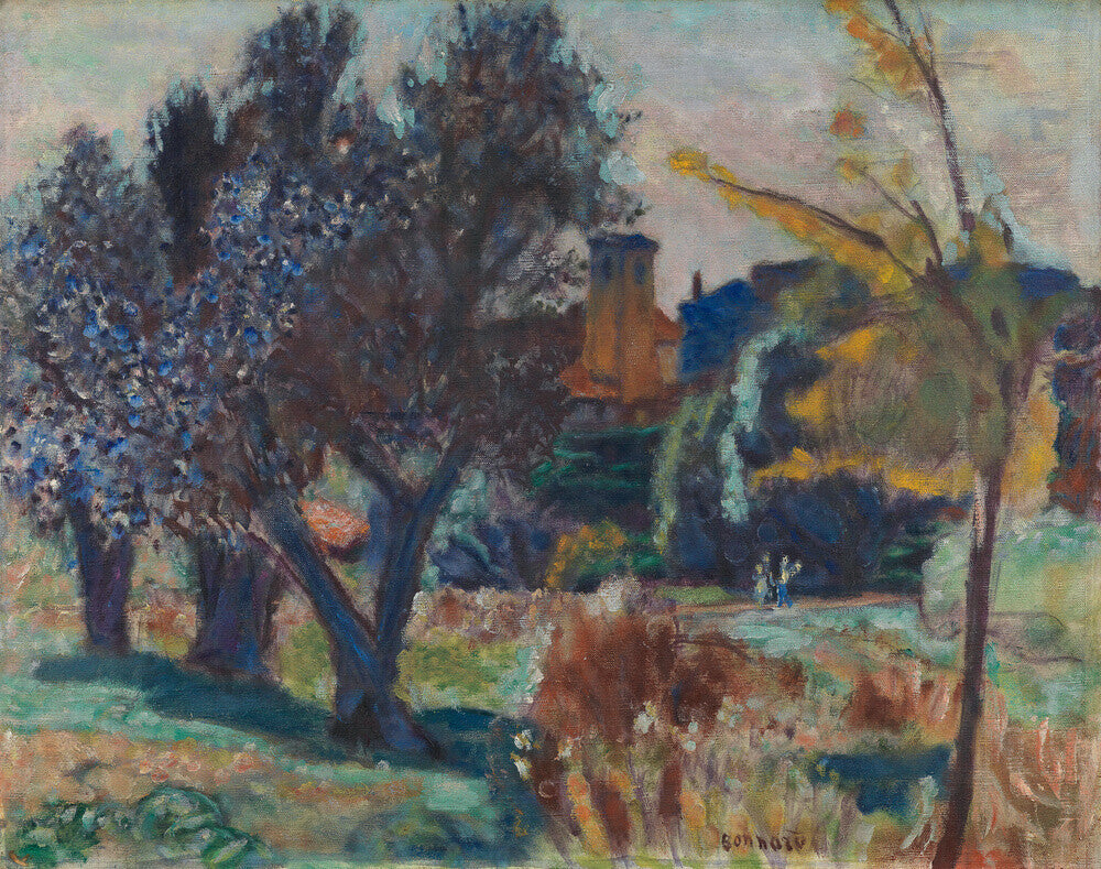Pierre Bonnard, Landscape with Olive Trees and a Chapel