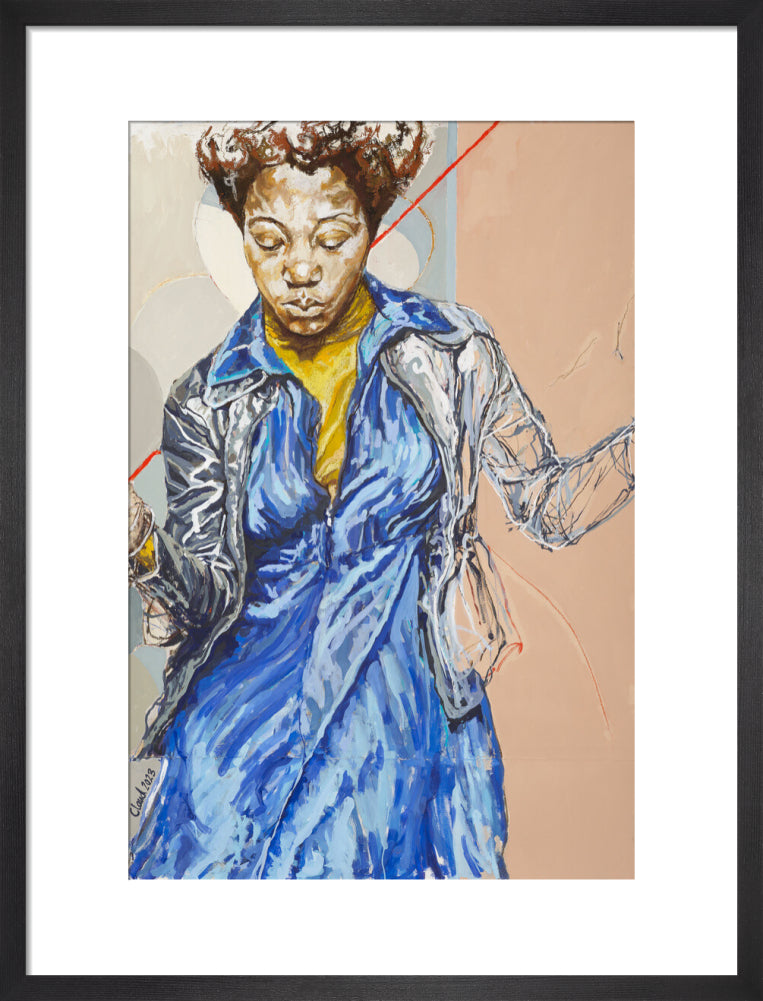 Blues Dance, 2023 (art print, medium, black)