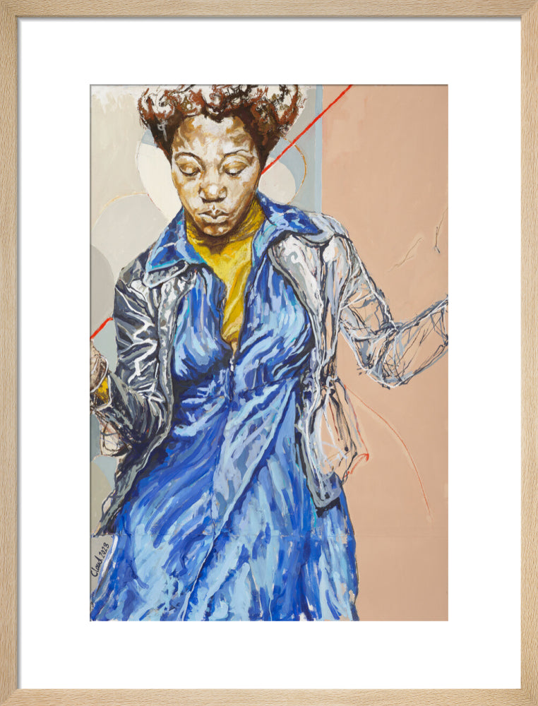 Blues Dance, 2023 (art print, medium, natural)