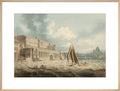 Somerset House from the Thames (art print, extra large, natural)
