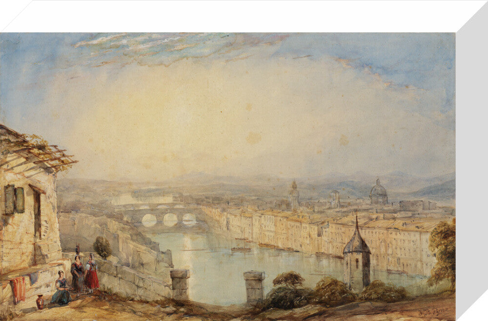 View of Florence (stretched canvas, small, unframed)