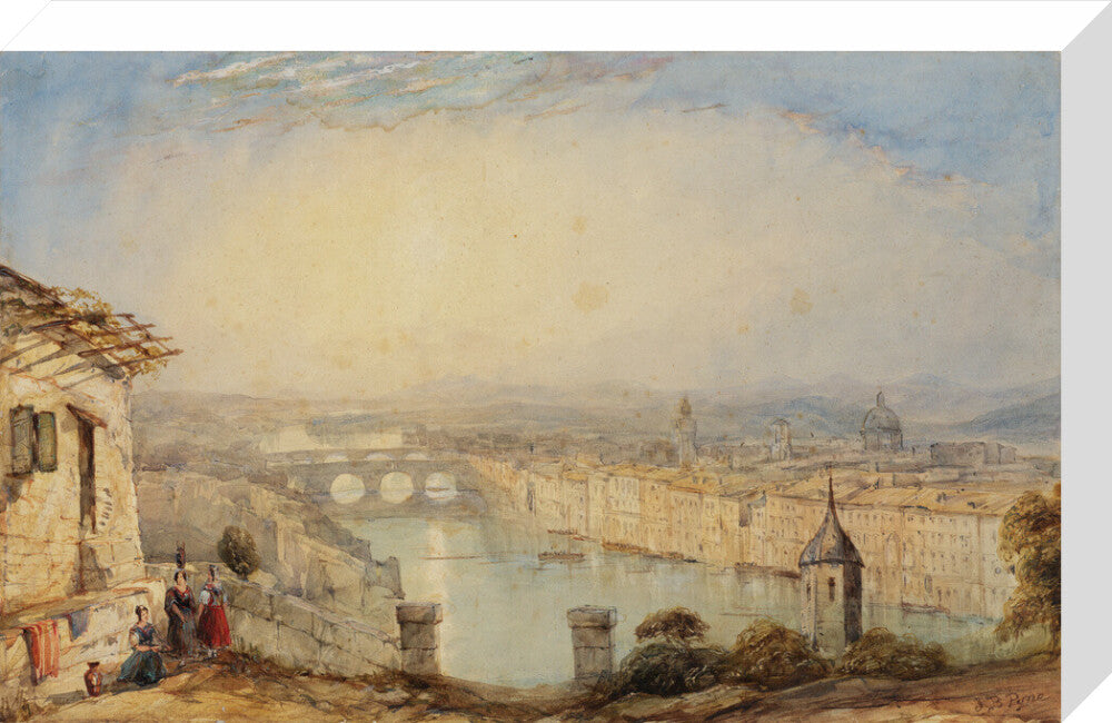 View of Florence (stretched canvas, medium, unframed)